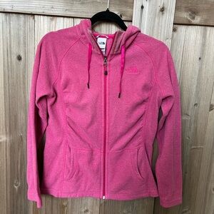 The North Face Women's Vibrant Pink Lightweight Fleece Soft